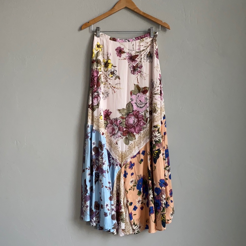 Free People Size 2 Shakedown Town Maxi skirt Size 2
